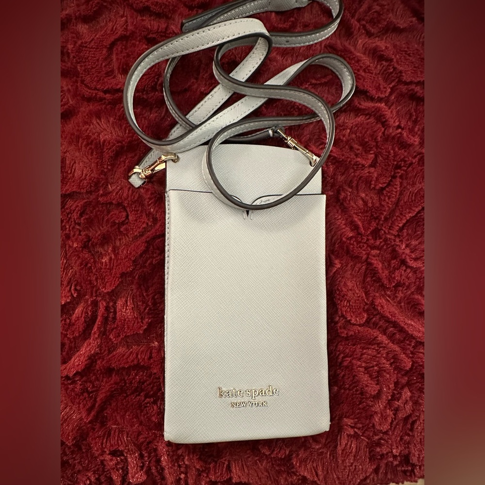 Kate Spade Light Blue Phone Crossbody